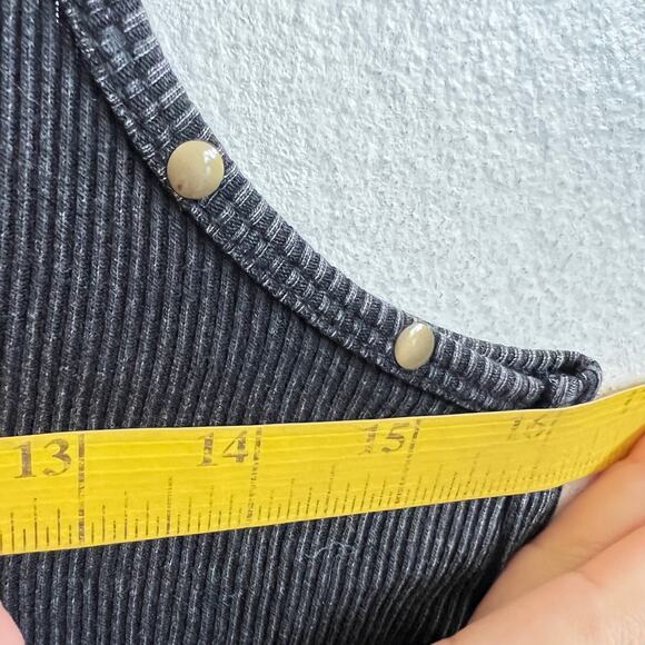 Black Texas Studded Tank Top Western Edgy Retro Grunge Small - Picture 5 of 5